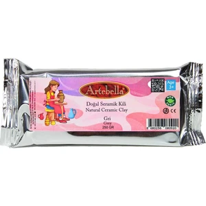 Doğal Seramik Kili 250 gr Gri