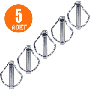Traktör Pimi Yaylı Pim Galvenizli Çelik 10 Mm-5 Adet