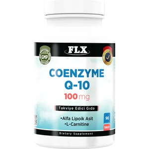 Coenzyme Koenzim Q-10 L-Carnitine Alpha Lipoic Acid 90 Tablet