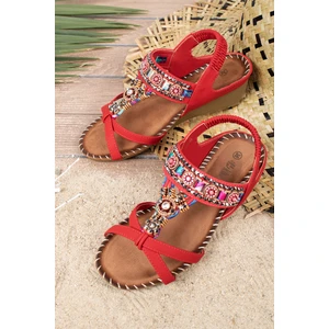 anatolia Anatomik Guja Fashion Taşlı Günlük Kadın Sandalet