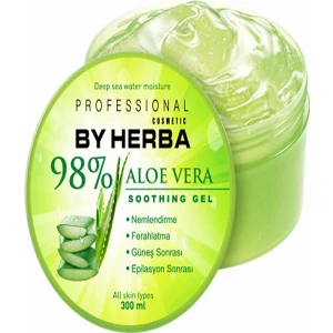 By Herba %98 Aloe Vera Soothing Gel 300 ml Tüm Cilt Tipleri için Nemlendirici ve Yatıştırıcı