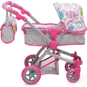 Oyuncak Bebek Arabası Pink Rose
