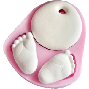 Bebek Ayakları 4,2cm Silikon Kalıp K-247