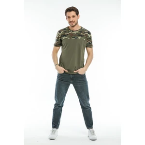 Kol ve Ön Garnili Tshirt