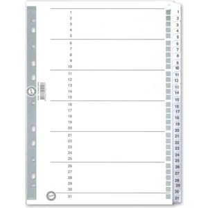 Sv-5327 Karton Seperatör 1-31 Rakamlı