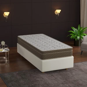 Flora Full Ortopedik, Lux Bambo Kumaşlı Yaylı Yatak 90 x 190 cm