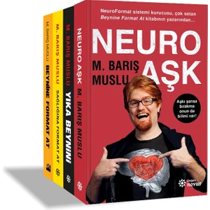 Neuro Aşk - Yıka Beynini - Sağlığına Format At - Beynine Format At - 4 Kitap - Barış Muslu