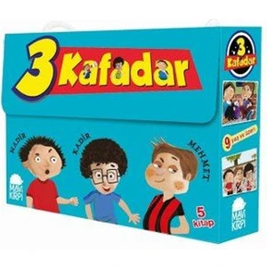 Üç Kafadar Set (5 Kitap) - Yaşar Bayraktar