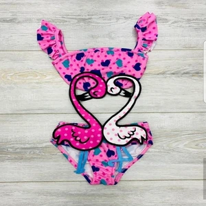 İstefani Kids Filamingo Figurlu Tarz Mayokini