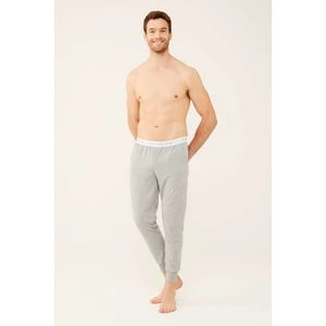 U.S. Polo Assn. Erkek Gri Melanj Pijama Altı 18470