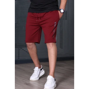 Bordo Kapri Şort 5403