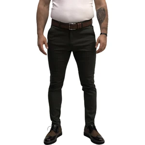 Amor Man Slim Fit Dar Kesim Petek Dokuma Ütü Istemeyen Erkek Keten-Kumaş Pantolon