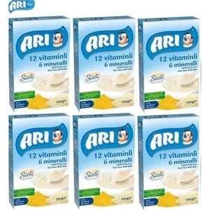 Arı Mama Sütlü Pirinç Unu 200 gr - 6 Lı
