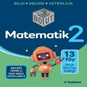 Tudem Yayınları 2. Sınıf Matematik 3 Boyut Konu Anlatım Föyü