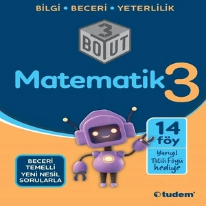 Tudem Yayınları 3. Sınıf Matematik 3 Boyut Konu Anlatım Föyü