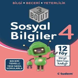 Tudem Yayınları 4. Sınıf Sosyal Bilgiler 3 Boyut Konu Anlatım Föyü