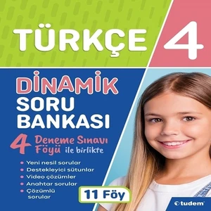 Tudem Yayınları 4. Sınıf Dinamik Türkçe Soru Bankası