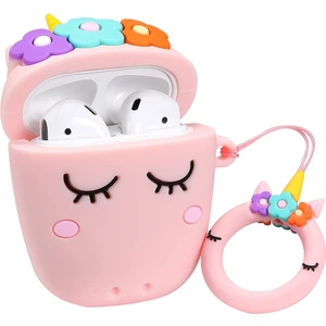 Aırpods 1-2 Kılıf Unıcorn Pembe