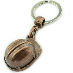 Anahtarlık Sepeti Baret Metal Anahtarlık (Bakır Oksit )