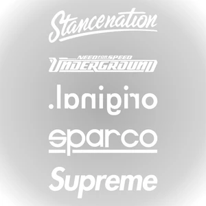 Quart Aksesuar Arka Cam Sticker Set Oto Sticker Araba Sticker Model 1