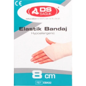 Damla Sağlık Ds Elastik Bandaj 2 Adet 8m x 150 cm