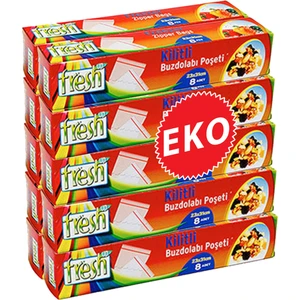 Fresh Up Kilitli Buzdolabı Poşeti 23X31CM Ekonomik 10 Paket
