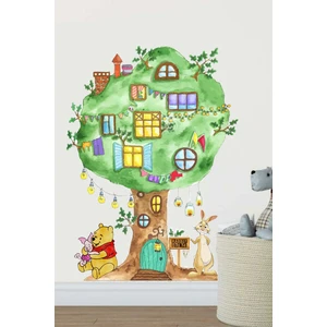 Piksel Grafik Rabbit House Çocuk Odası Sticker