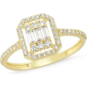 Altın Sepeti  Altın Baget Yüzük AS407YZ