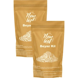 Beyaz Kil Doğal Yüz Maskesi 500 gr x2 Adet