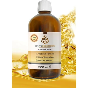 Active Essentials Altın Suyu - Kolloidal - Active Essentials® 100Ppm 500 ml