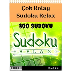 Enine Boyuna Eğitim Çok Kolay Sudoku Relax Kitabı
