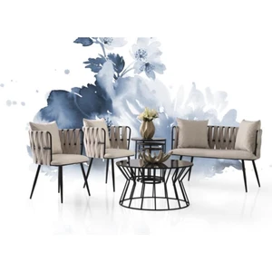 Erezoğulları Mobilya  Modern Bekleme Odası Ofis Oturma Grubu Mobilyası 2+1+1