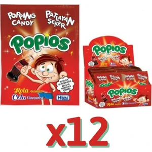 Patlayan Şeker Popios Kolalı 4 gr 480'li
