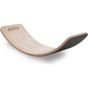 Wavy Board Natürel Ahşap Gri Renk Keçeli Denge Tahtası (Pürüzsüz Yüzey)