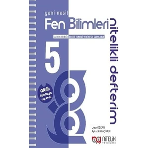 Nitelik Yayınları 5. Sınıf Yeni Nesil Fen Bilimleri Nitelik Yayınlarıli Defterim