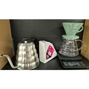 Grossberg Coffee V60-2 Barista Set Profosyonel 5 Parça