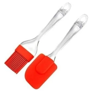 Silikon Yumurta Fırçası ve Spatula 2'li