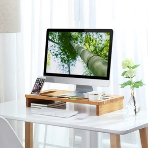 Aydın Ahşap Monitor ve Laptop Standı
