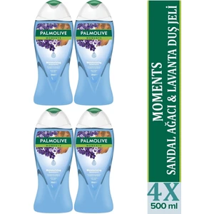 Moments Duş Jeli Sandal Ağacı Lavanta 500 ml x 4 Adet