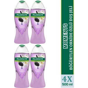 Moments Duş Jeli Böğürtlen Orkide 500 ml x 4 Adet