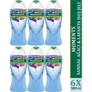 Moments Duş Jeli Sandal Ağacı Lavanta 500 ml x 6 Adet