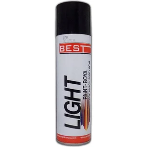 Light Sprey Boya Parlak Siyah 250 ml