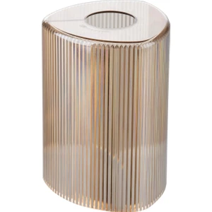 Lumen İstanbul Avize AKRİLİK Optik Üçgen Kol Camı Amber 6'lı