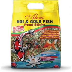 Ahm Koi & Gold Fish Mix Sticks 1 kg