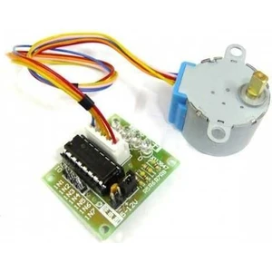 28 Byj-48 Redüktörlü Step Motor ve ULN2003A Step Motor Sürücü Kartı