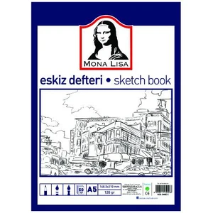 Mona Lisa  Eskiz Defteri Sketch Book A5