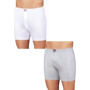 E010 6'lı Paket Pamuklu Erkek Boxer