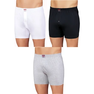 E010 6'lı Paket Pamuklu Erkek Boxer