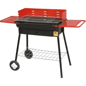 Mms Prestij Grill Çift Tezgahlı Tekerlekli Büyük Mangal Barbekü