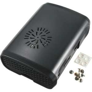 Raspberry Pi B+/2/3 Siyah, Fan Uyumlu Case